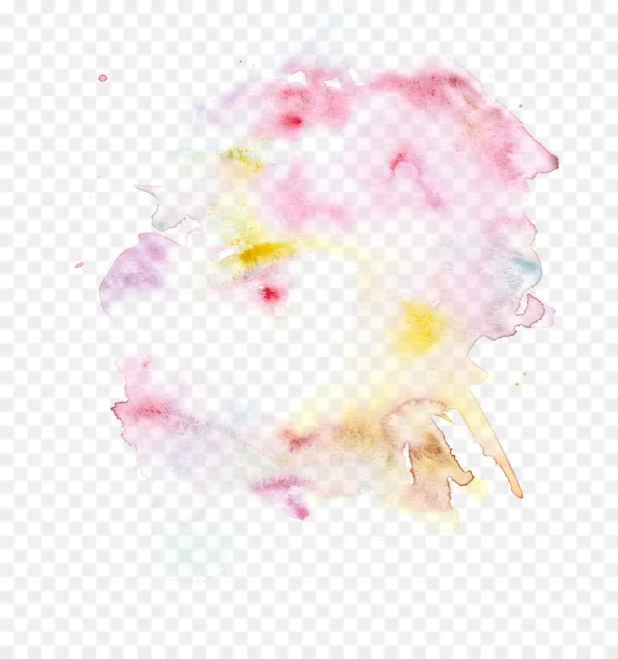 Pintura Em Aquarela，Textura PNG