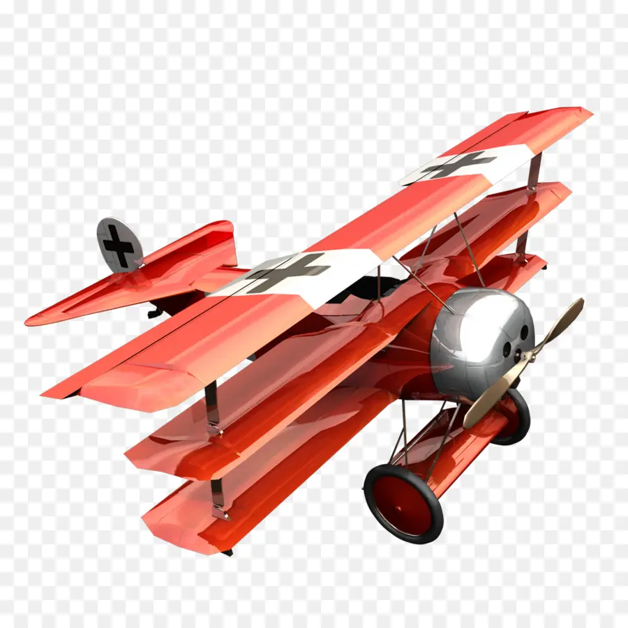 Avião De Desenho Animado，Vermelho PNG