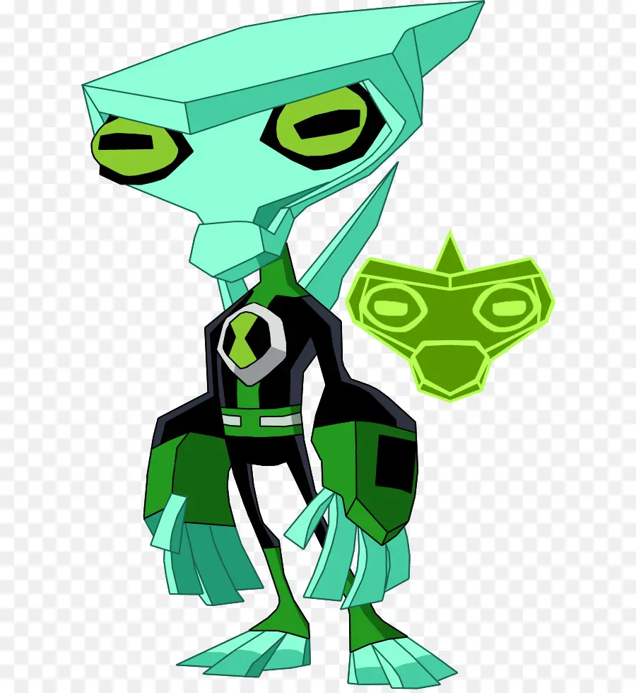 Alienígena Dos Desenhos Animados，Verde PNG