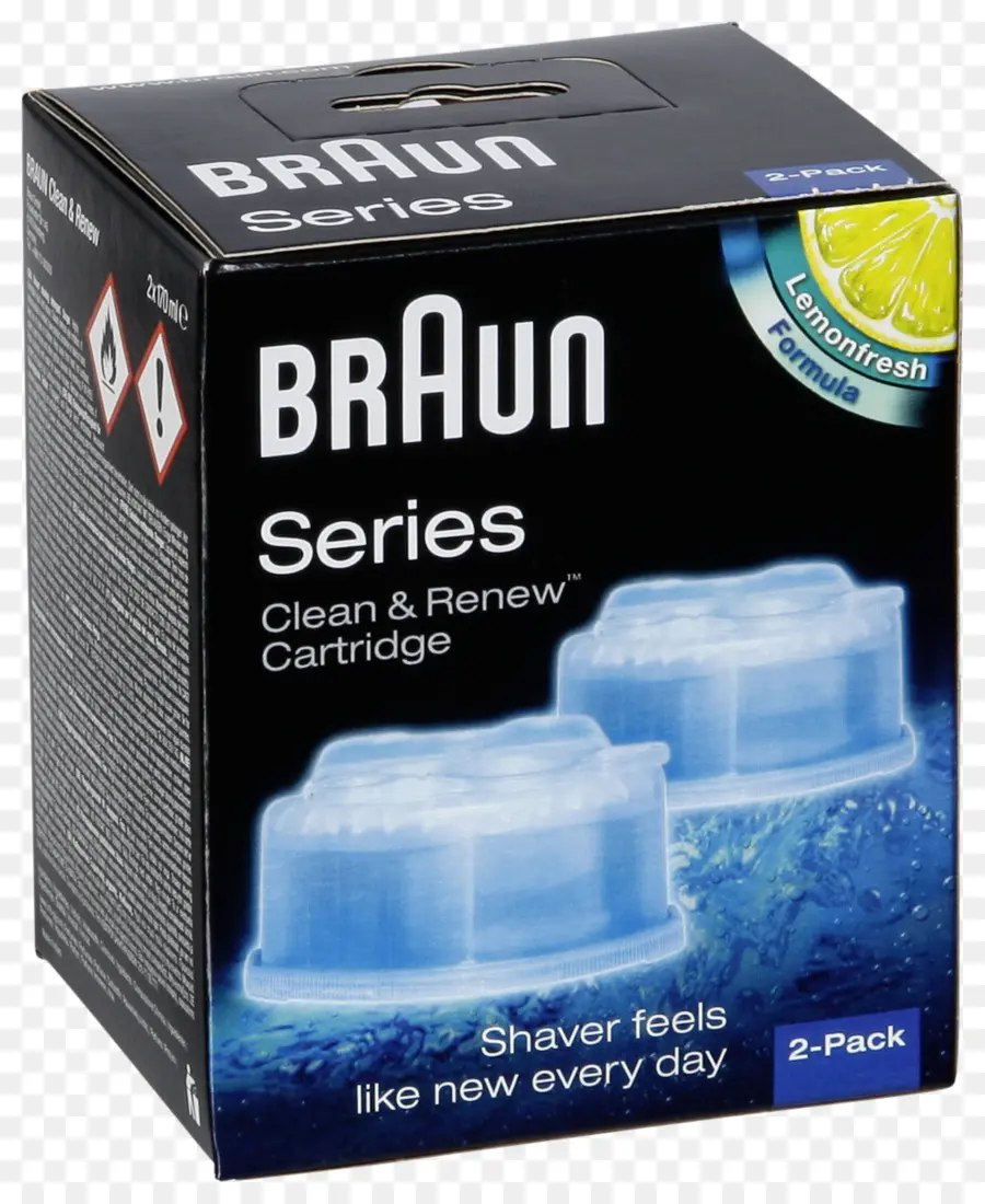 Braun Limpa E Renova Cartucho，Barbeador PNG