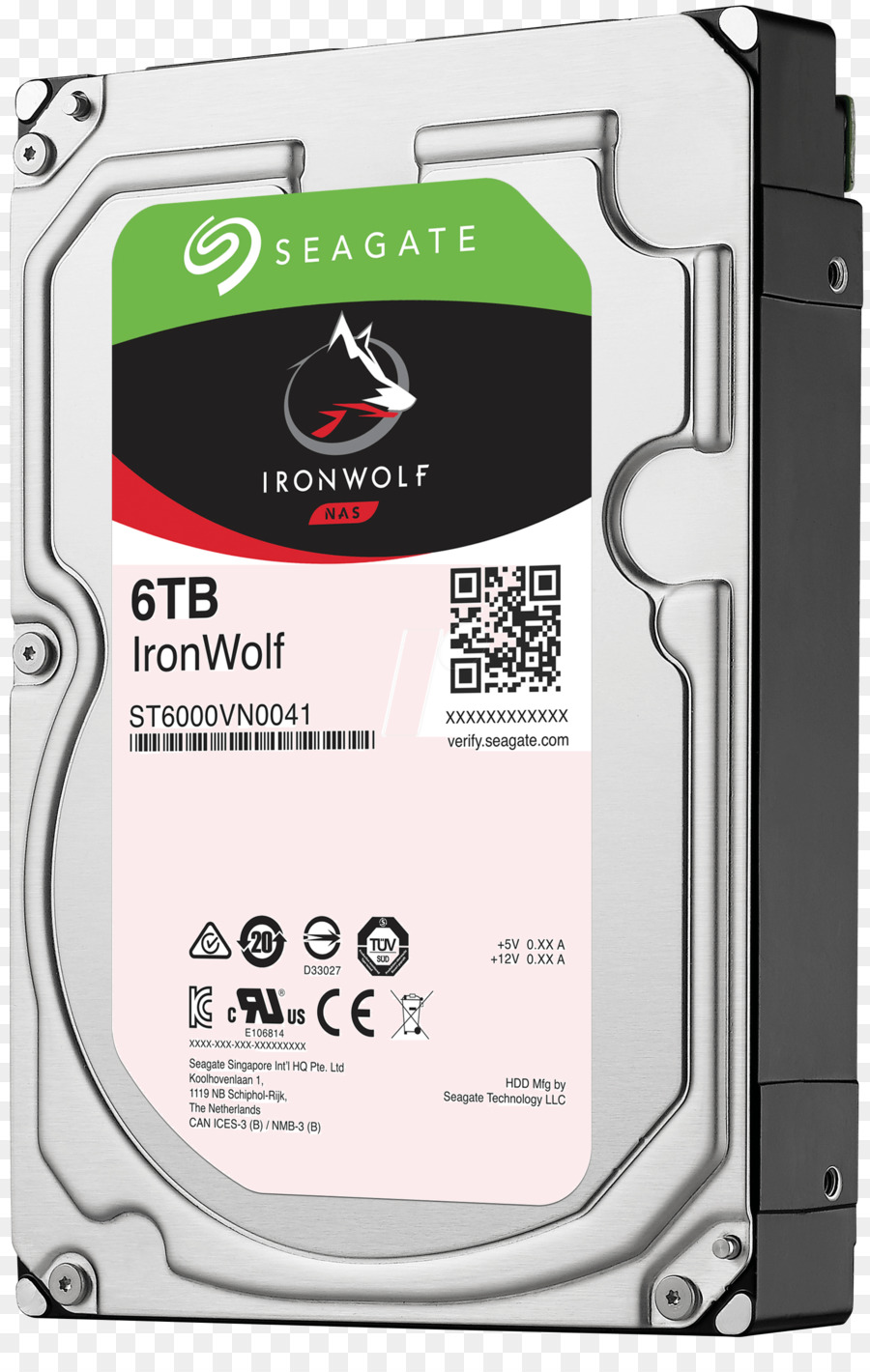 Seagate Hdd Ironwolf，Unidades De Disco Rígido PNG