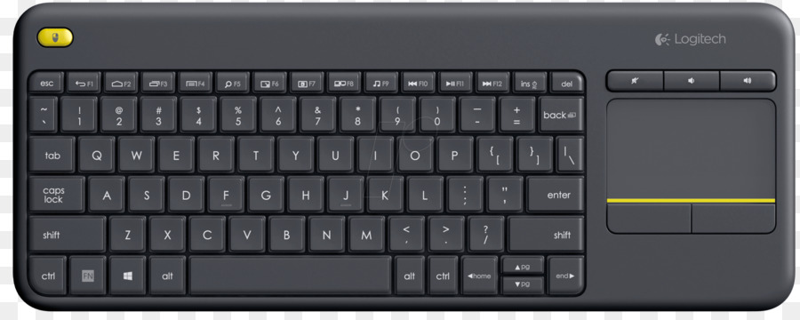 Teclado De Computador，Logitech K400 Plus PNG