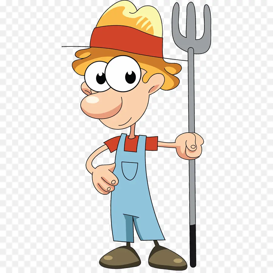 Cartoon，Agricultor PNG