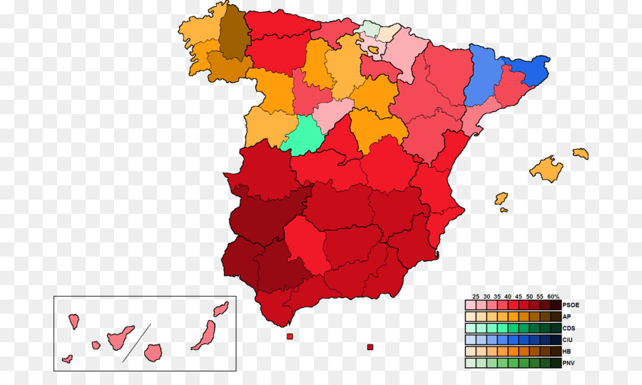 Mapa Da Espanha，Regiões PNG