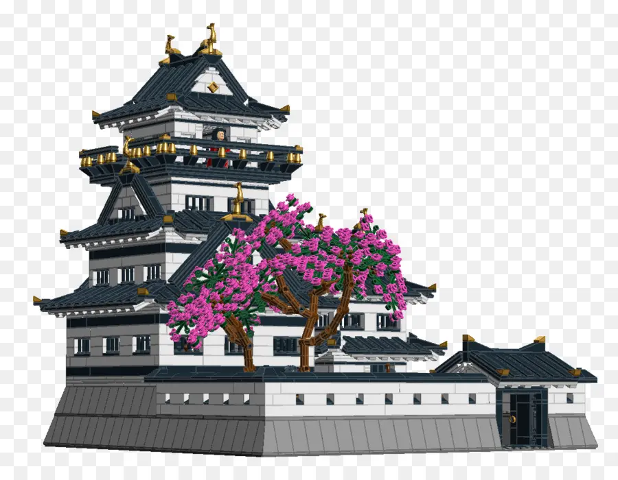 Castelo Japonês，O Castelo De Matsumoto PNG