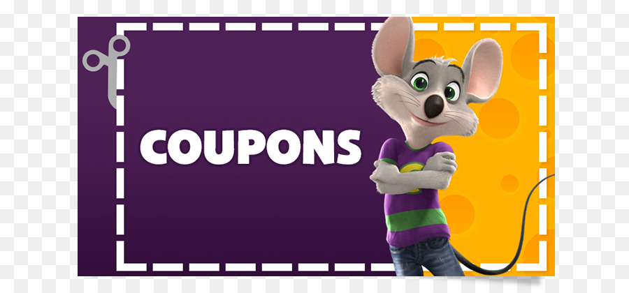 Chuck E Cheese，Cupom PNG