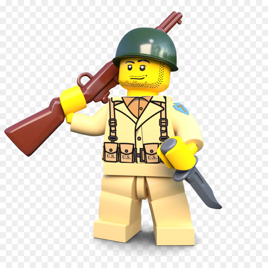 Soldado Lego，Figura PNG