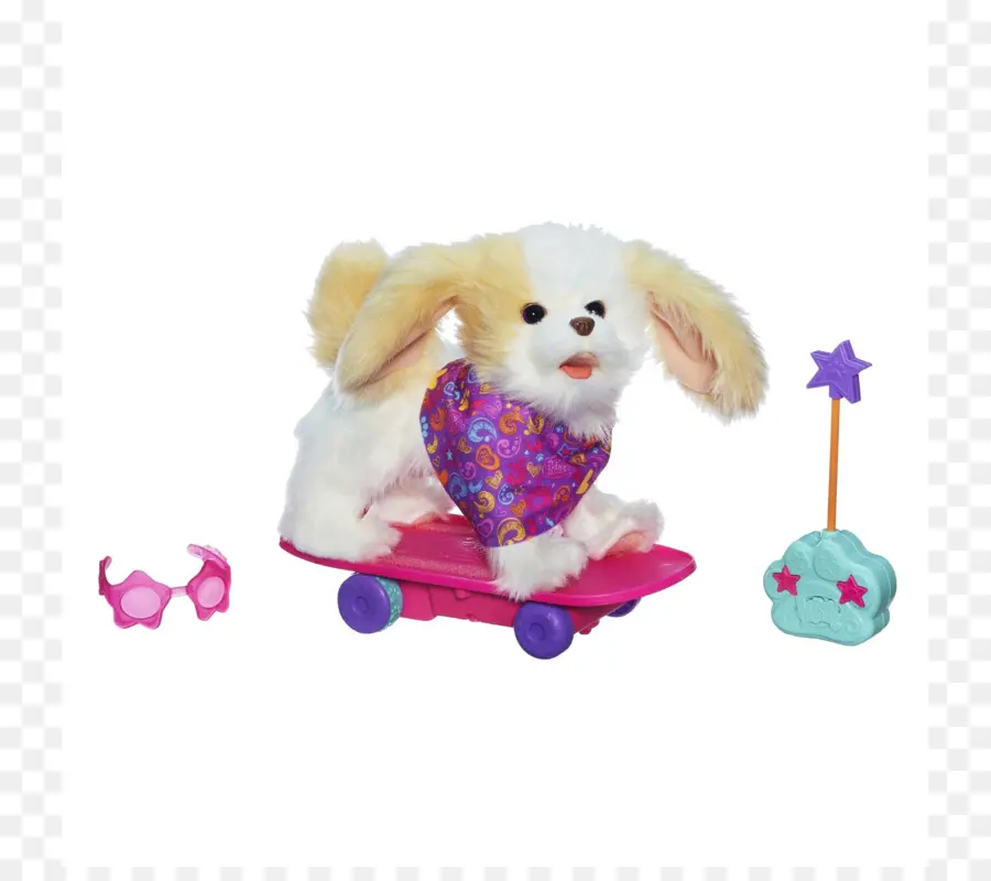 Cachorro De Brinquedo No Skate，Filhote De Cachorro PNG