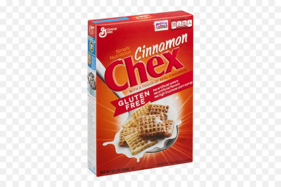 Canela Chex，Caixa De Cereais PNG