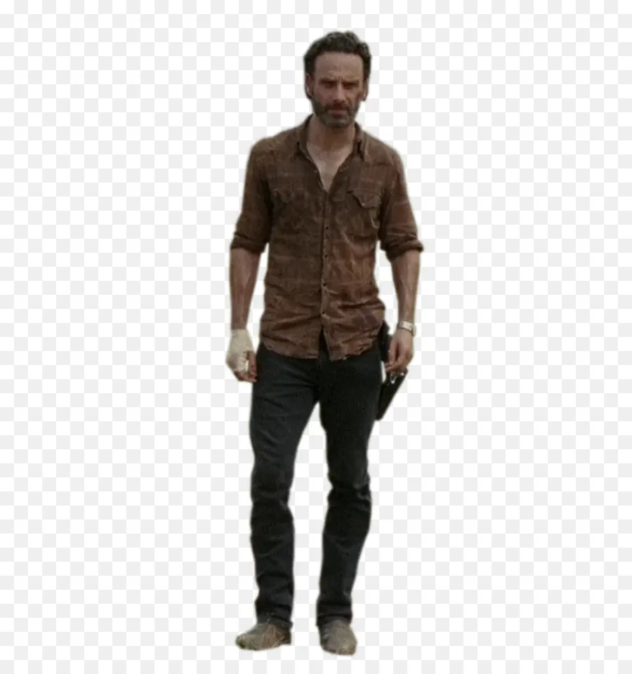 Homem Com Roupas Casuais，Andando PNG