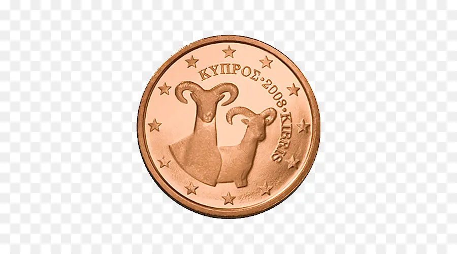 Chipre，As Moedas De Euro PNG