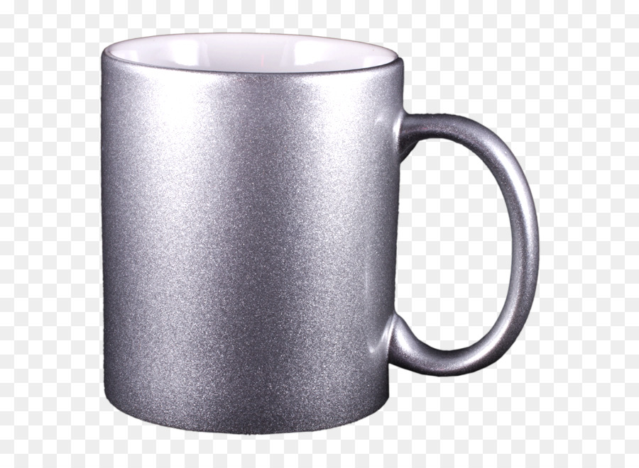 Caneca Prateada，Xícara PNG