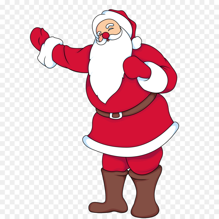 Papai Noel Com Saco，Natal PNG