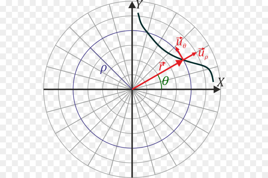 Polar Do Sistema De Coordenadas，Sistema De Coordenadas PNG