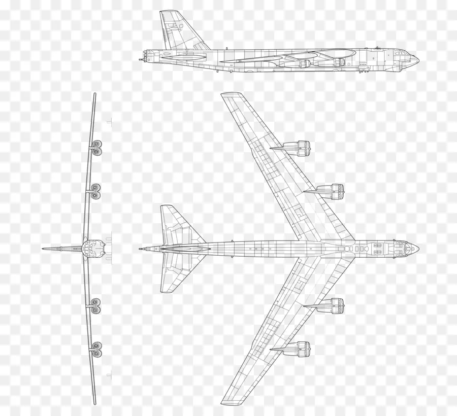 Boeing B52 Stratofortress，Adm20 De Codorna PNG