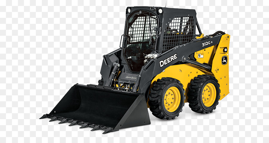 A John Deere，Skidsteer Carregador PNG