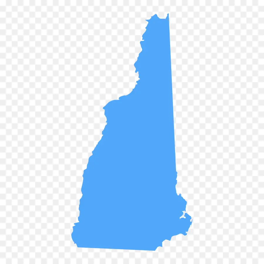 Nova Hampshire，Vetor Mapa PNG