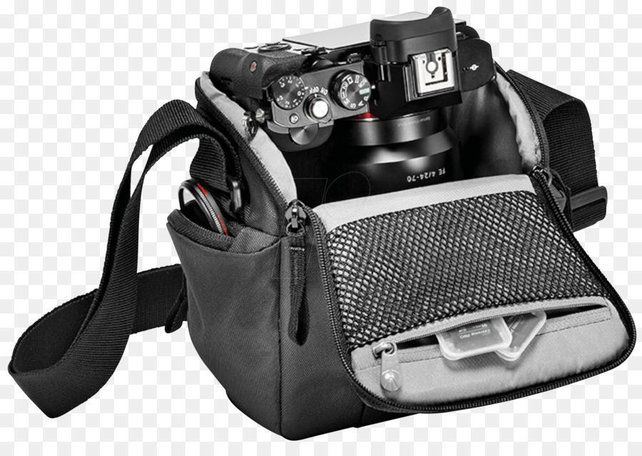 Manfrotto Bolsa De Ombro Nx Estojo Dslr Cinza，Manfrotto Mochila Nxbp Cinza PNG