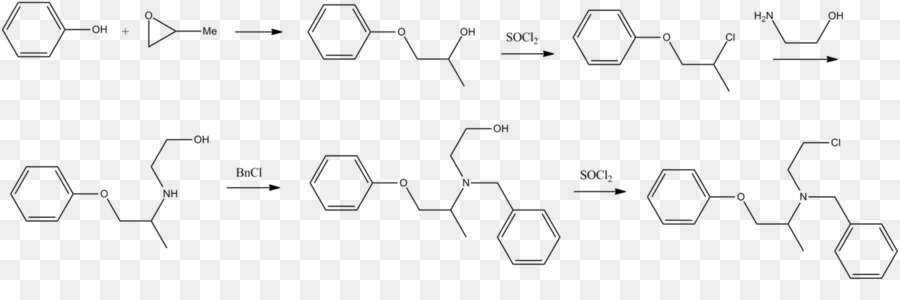 Phenoxybenzamine，Phenoxybenzamine Cloridrato De PNG