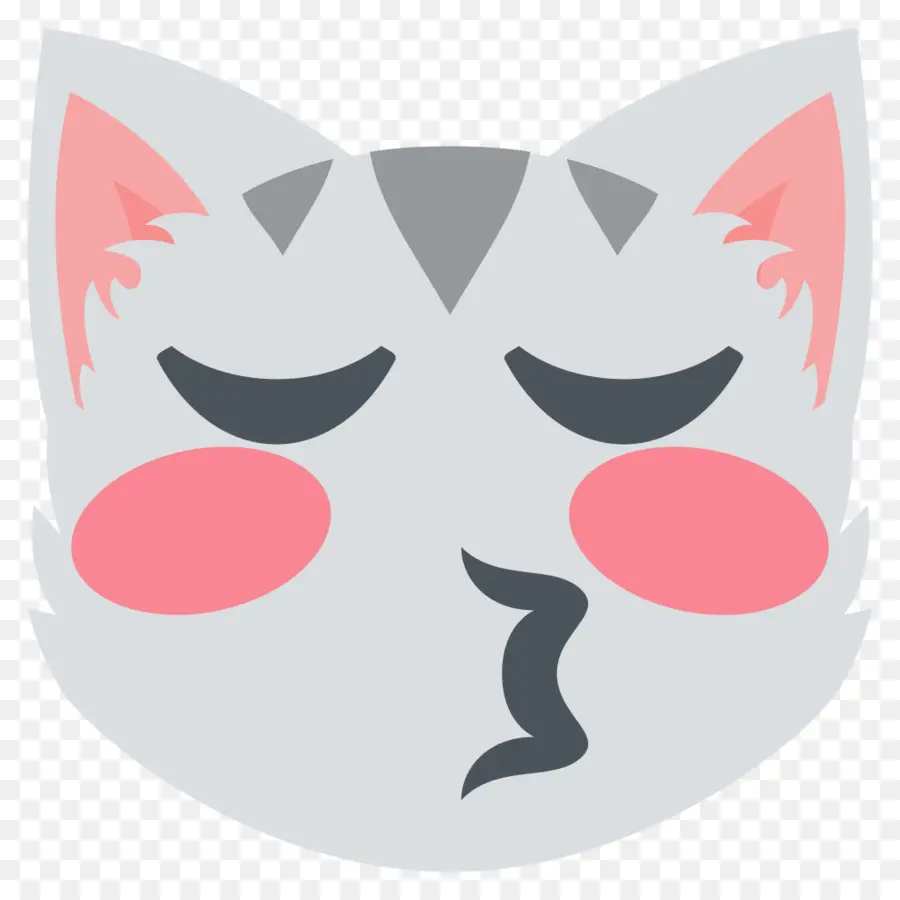 Emoji De Gato，Rubor PNG