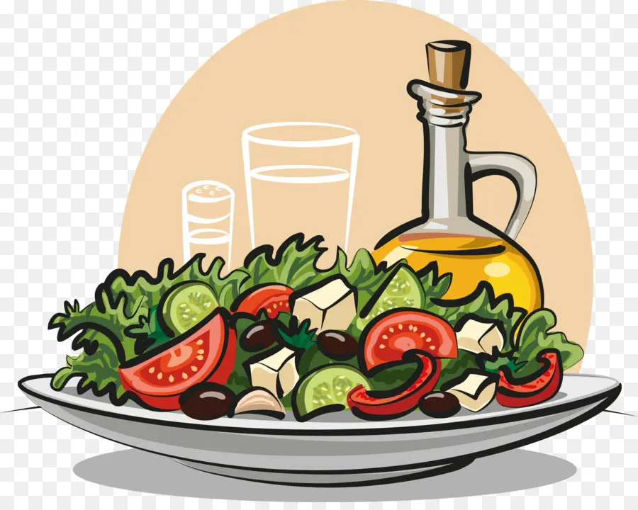 Salada Do Chef，Salada Grega PNG