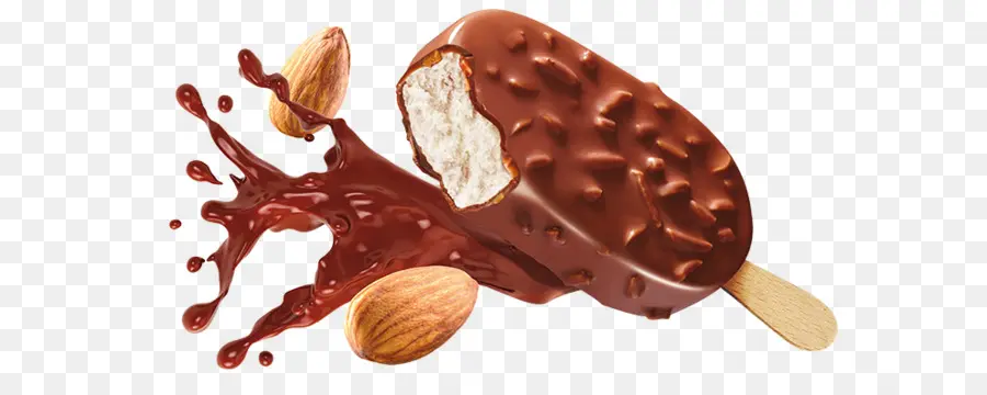 Barra De Sorvete De Chocolate，Sobremesa PNG