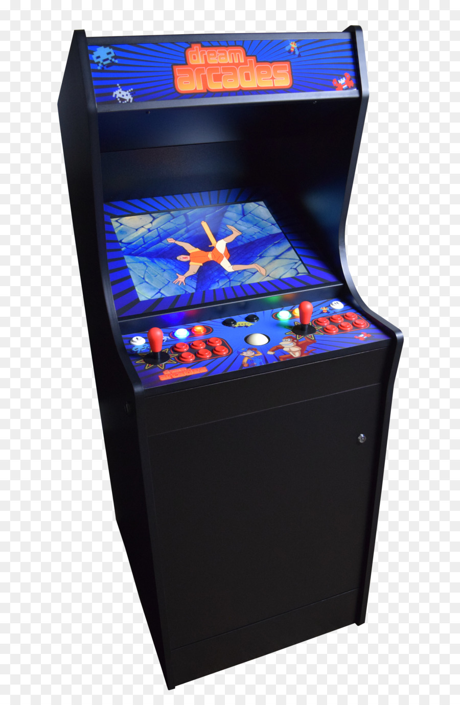 Arcade Cabinet，Ms Pacman PNG