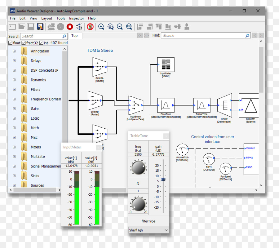 Misturador De áudio，Diagrama PNG