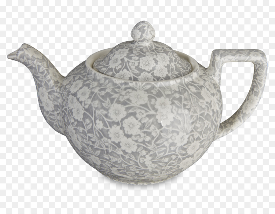Bule De Chá，Burleigh Cerâmica PNG