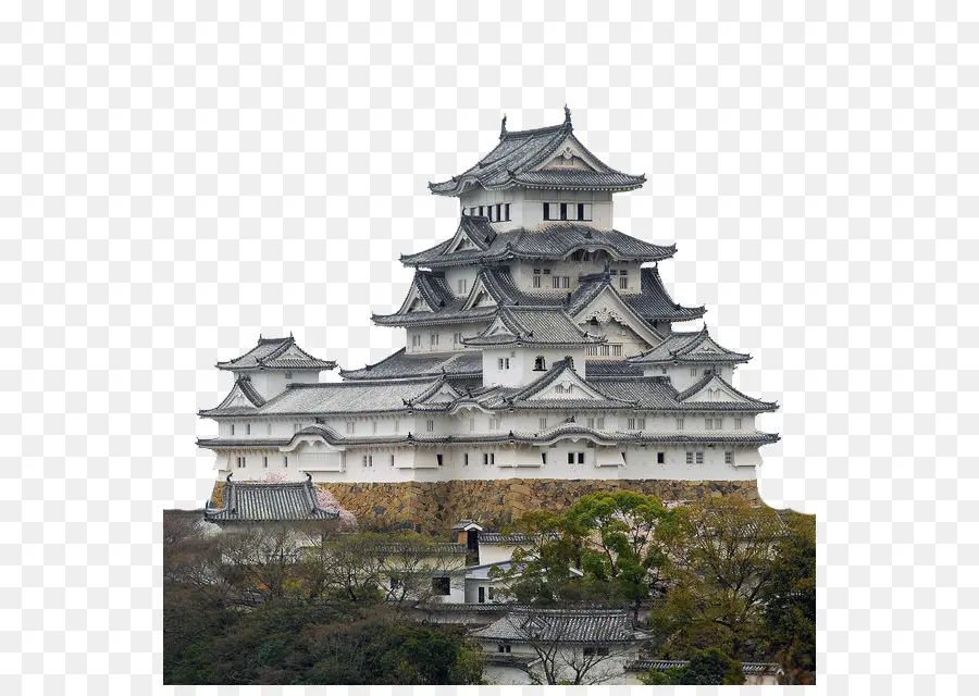 O Castelo De Matsumoto，Castelo De Himeji PNG