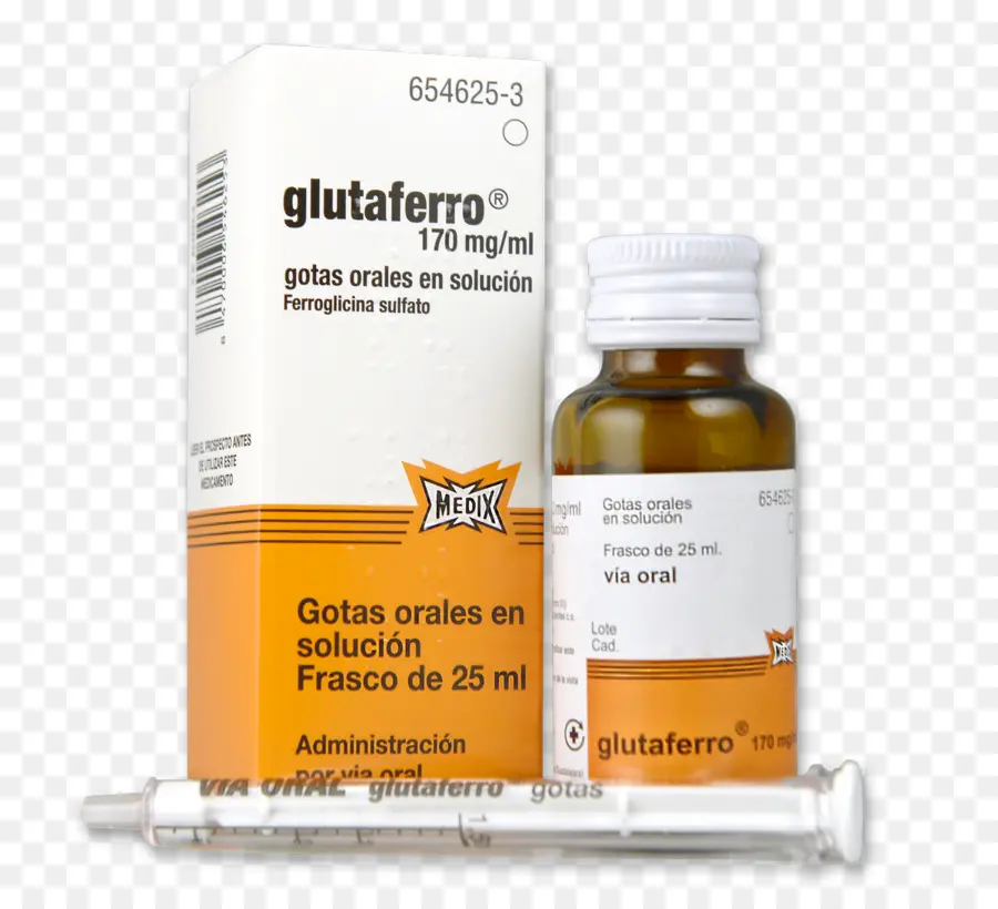 Glutaferro，Suplemento De Ferro PNG