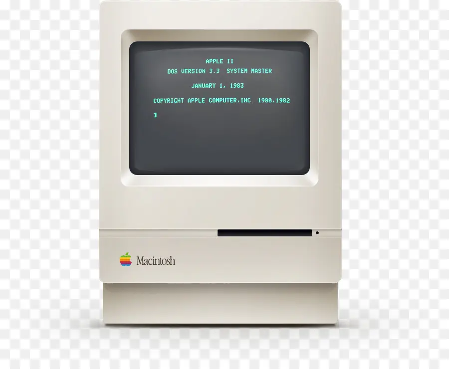 Macintosh Antigo，Maçã PNG