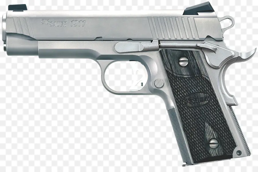 Sig Sauer 1911，45 Acp PNG