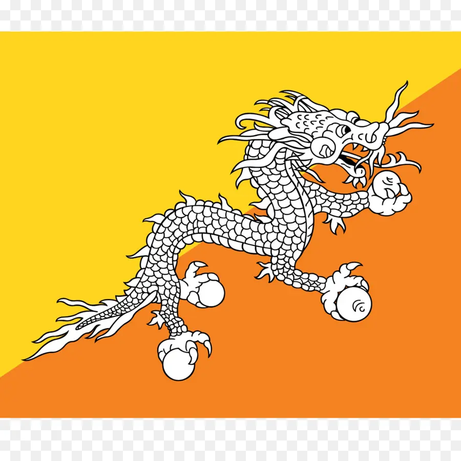 Dragão，Amarelo PNG