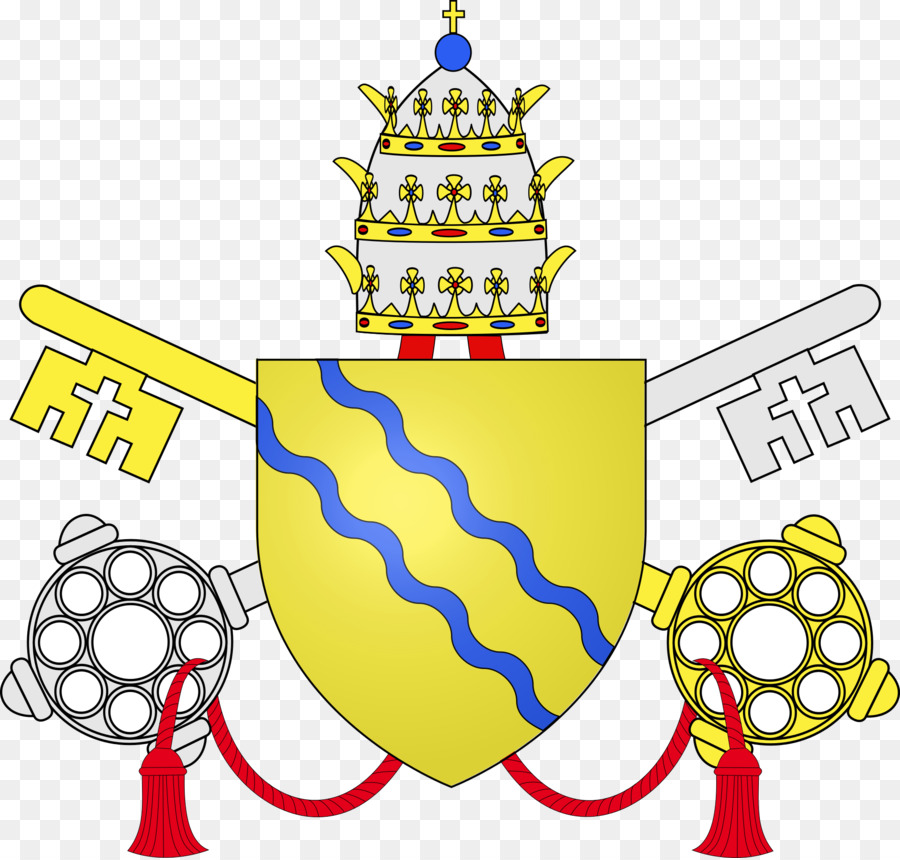 Brasão Papal，Vaticano PNG