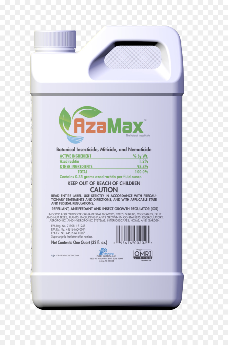 Garrafa Azamax，Inseticida PNG