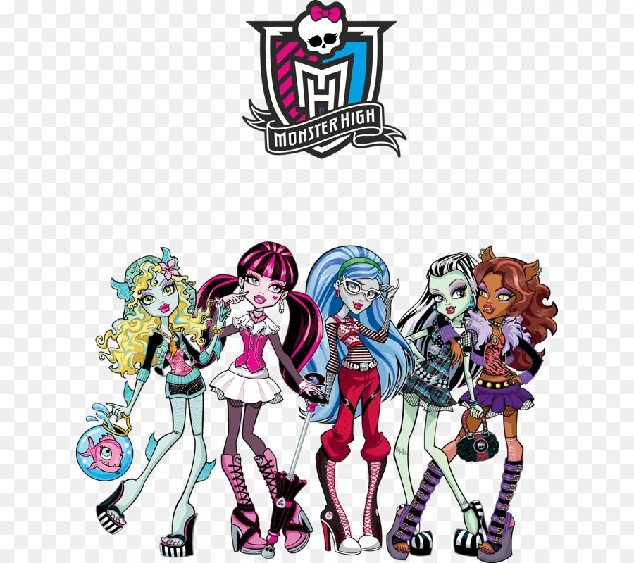 Personagens De Monster High，Bonecos PNG