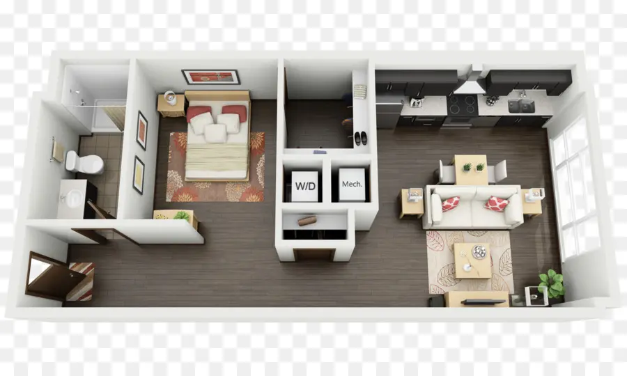 Layout Do Apartamento，Planta Baixa PNG