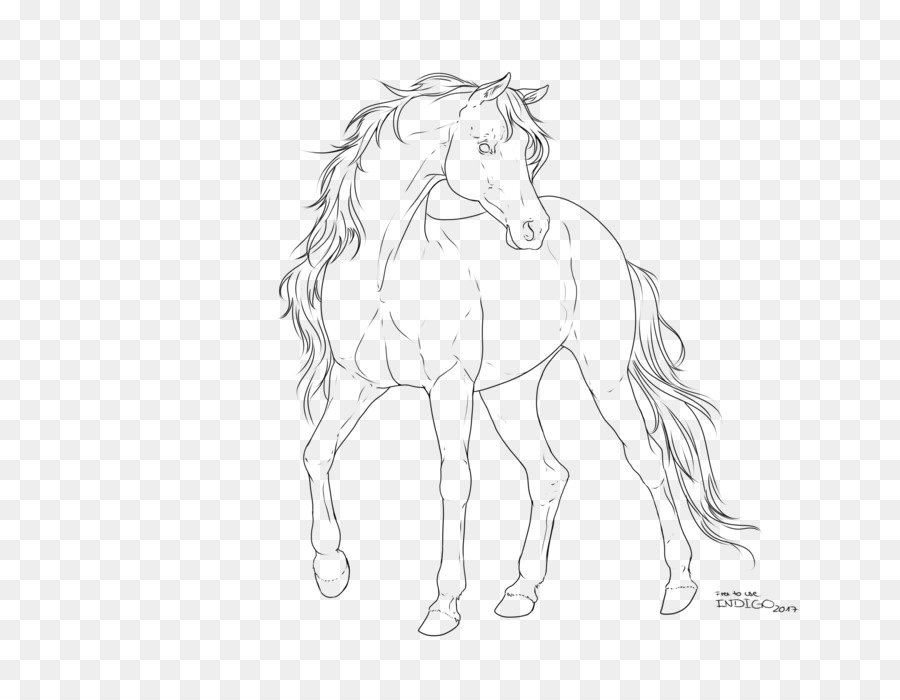 Cavalo árabe，Boulonnais Cavalo PNG
