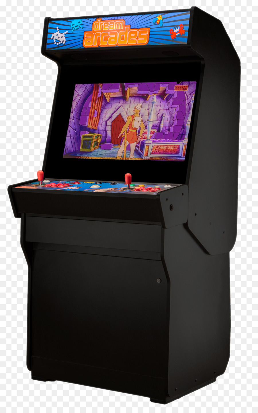 Arcade Cabinet，Galaga PNG