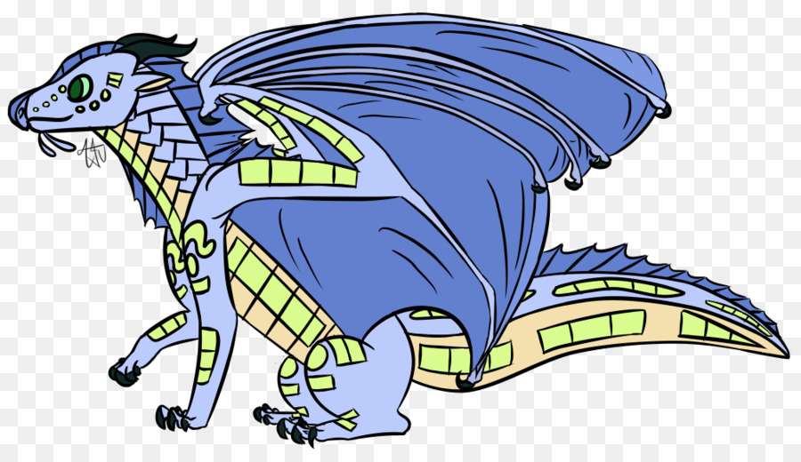 Dragão Azul，Asas PNG