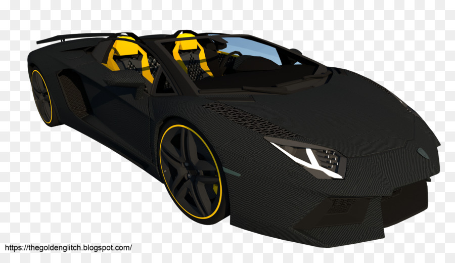 Lamborghini Aventador，Carro PNG