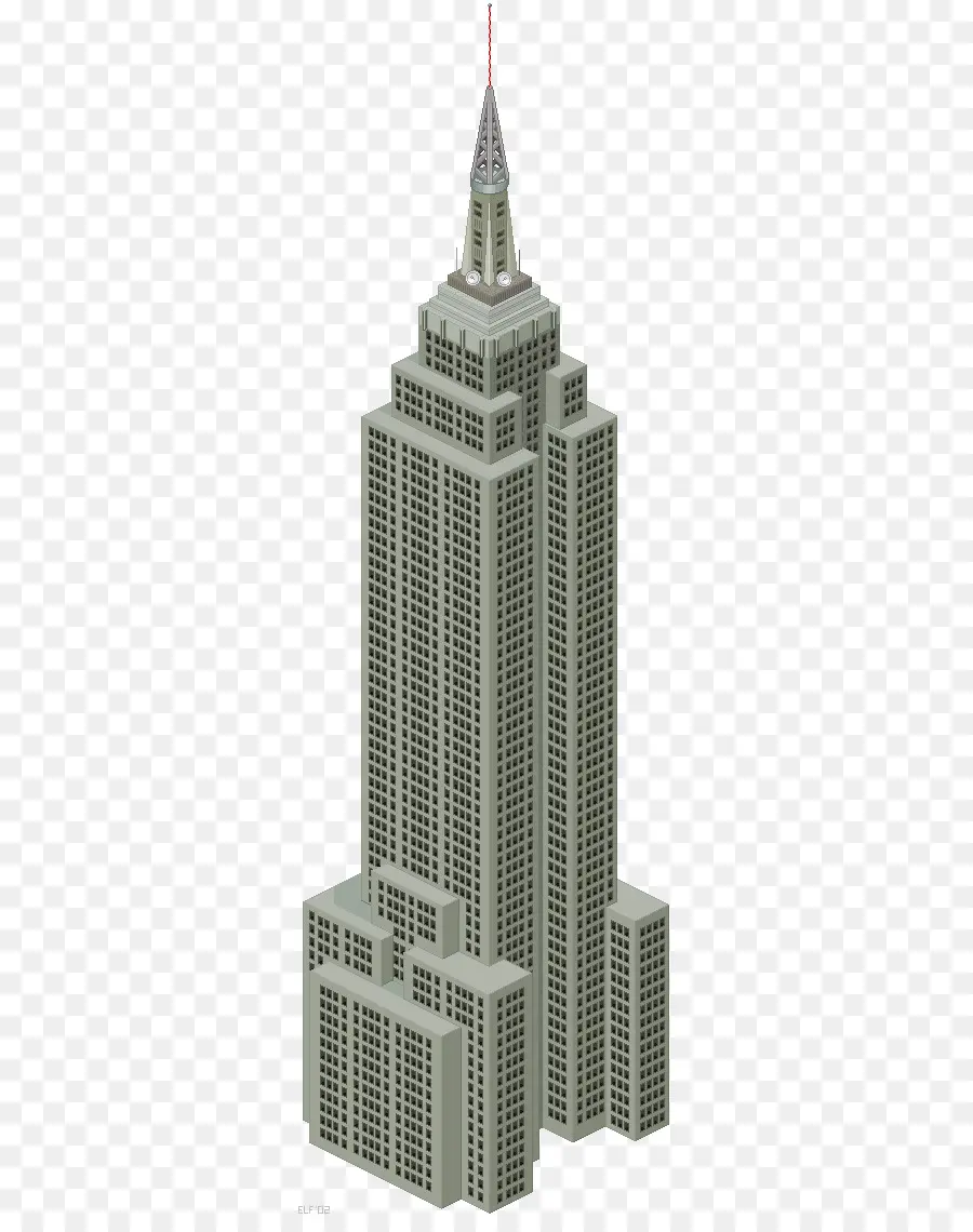 Empire State Building，Construção PNG