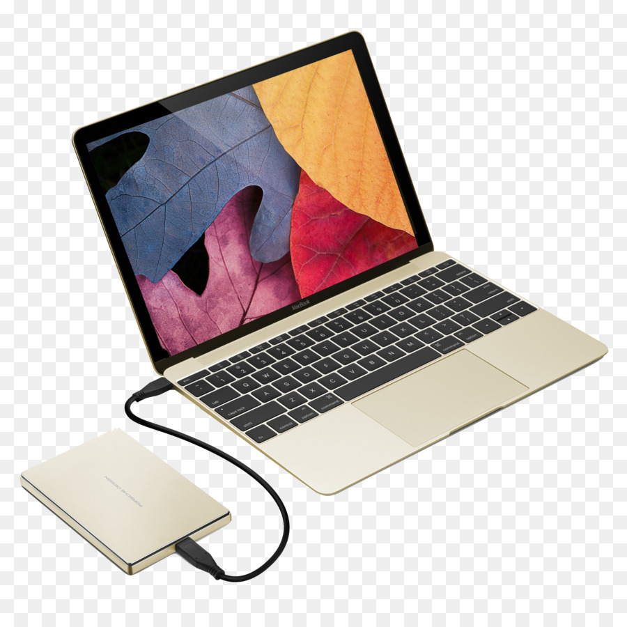 Notebook Com Drive Externo，Computador PNG