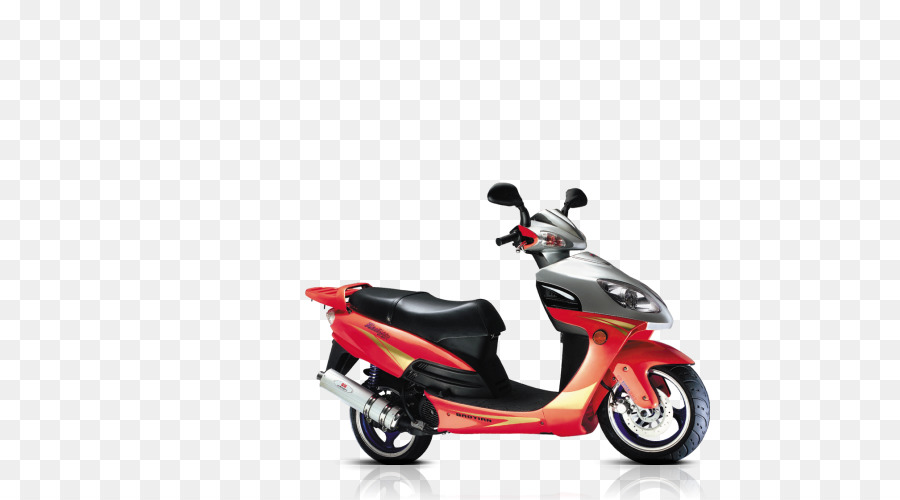 Patinete Vermelho，Moto PNG