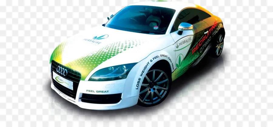 Carro Com Envoltório Herbalife，Anúncio PNG