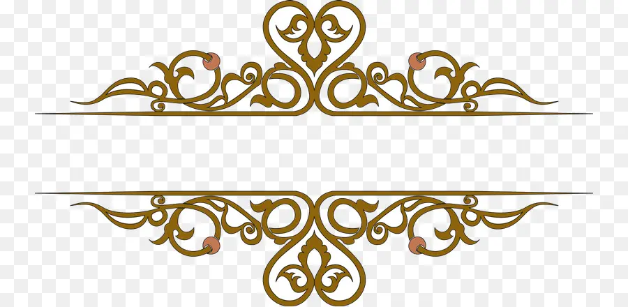 Ornamento，Vinheta PNG