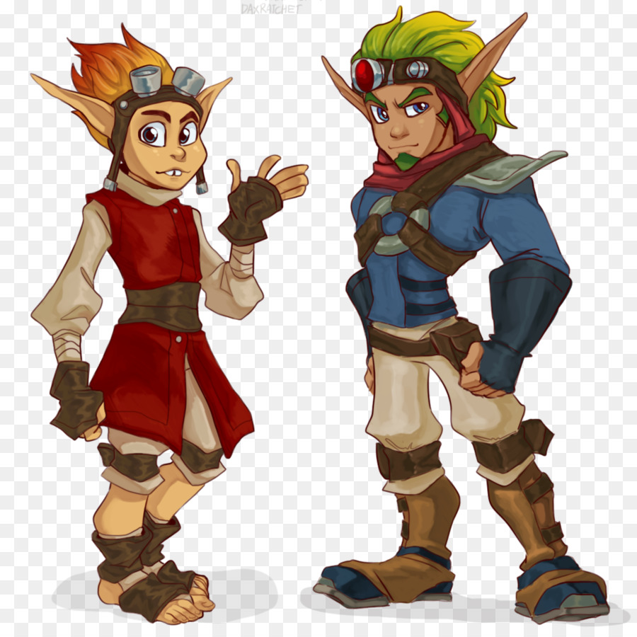 Daxter，Jak E Daxter The Lost Frontier PNG