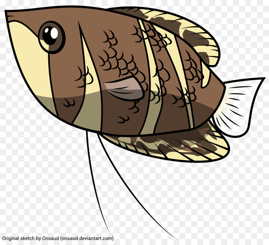 Peixe De Desenho Animado，Marrom PNG