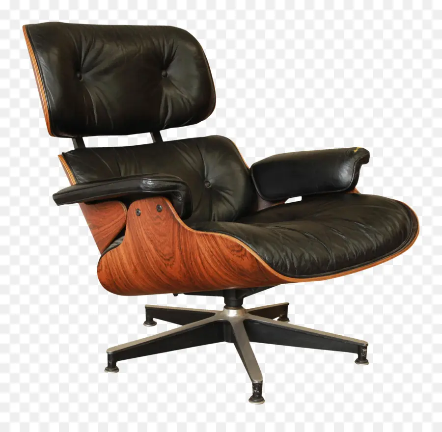 Eames Lounge Chair，Salão Cadeira E Otomano PNG
